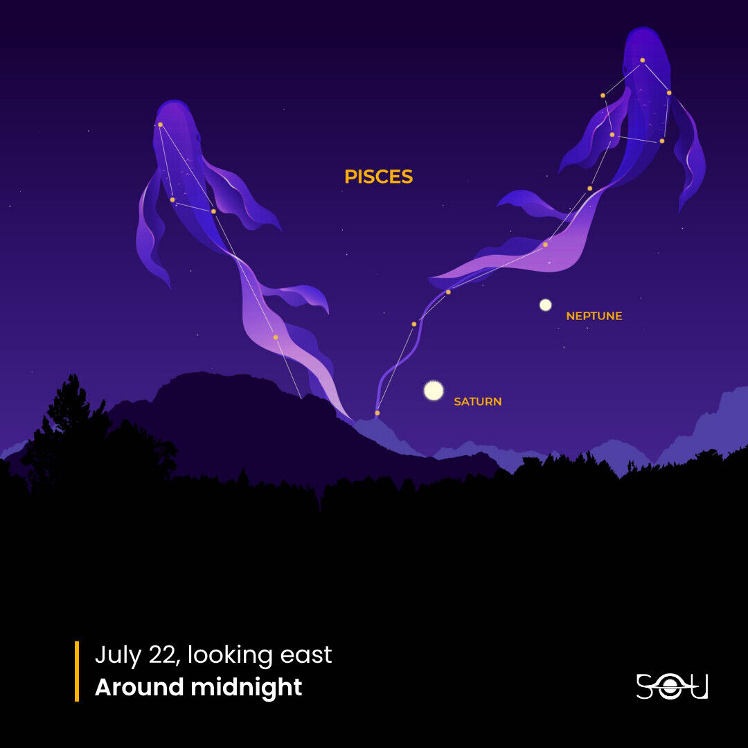 Saturn crosses into the evening sky in July 2026