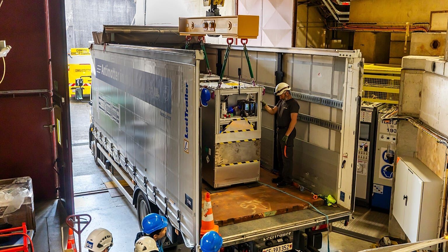 Antimatter Being Transported