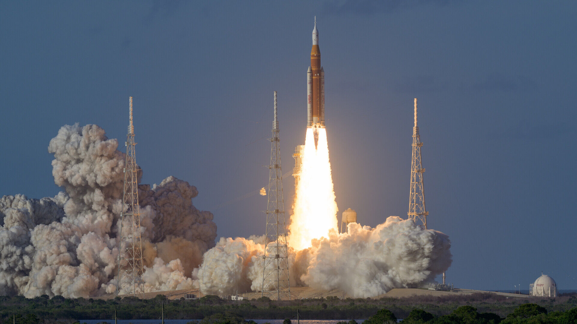 Artemis II Launching from Kennedy Space Center