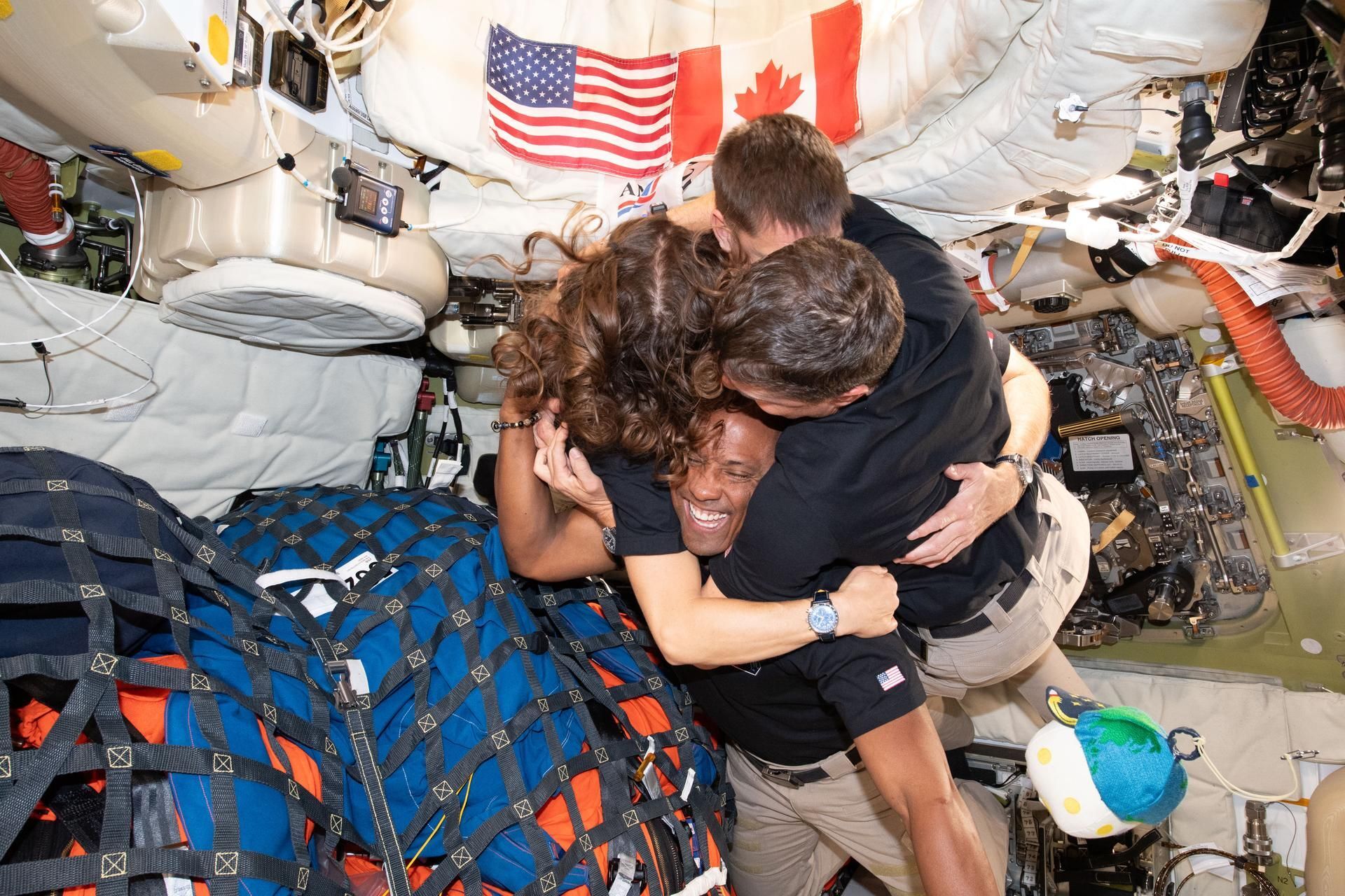 The Artemis II crew 