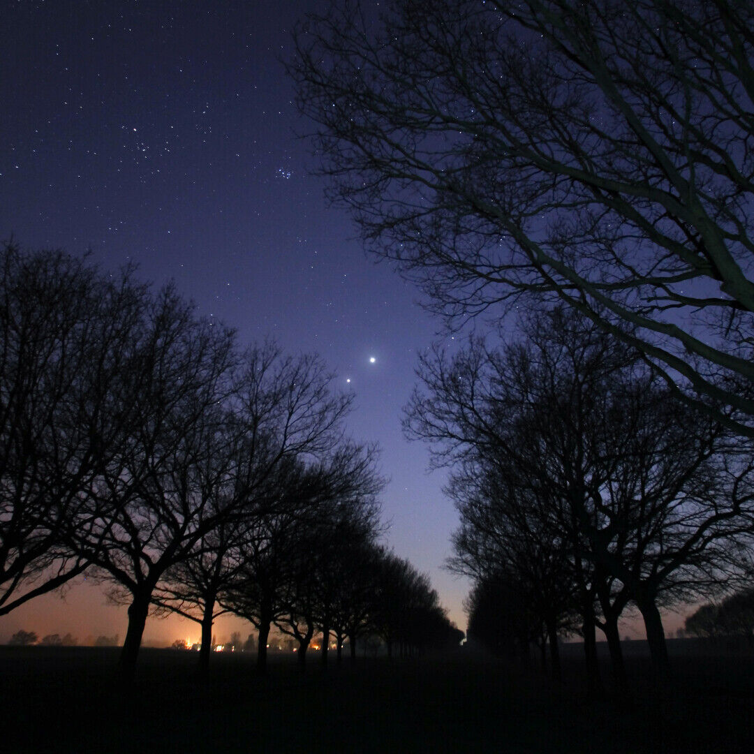 Venus and Jupiter 14 March 2012