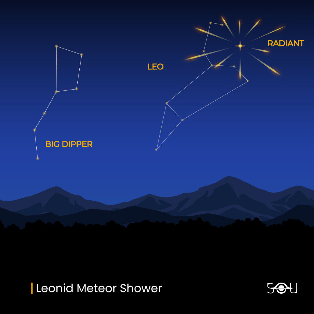 Leonid Meteor Shower Radiant